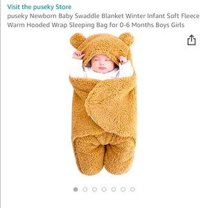 Newborn baby swaddle blanket